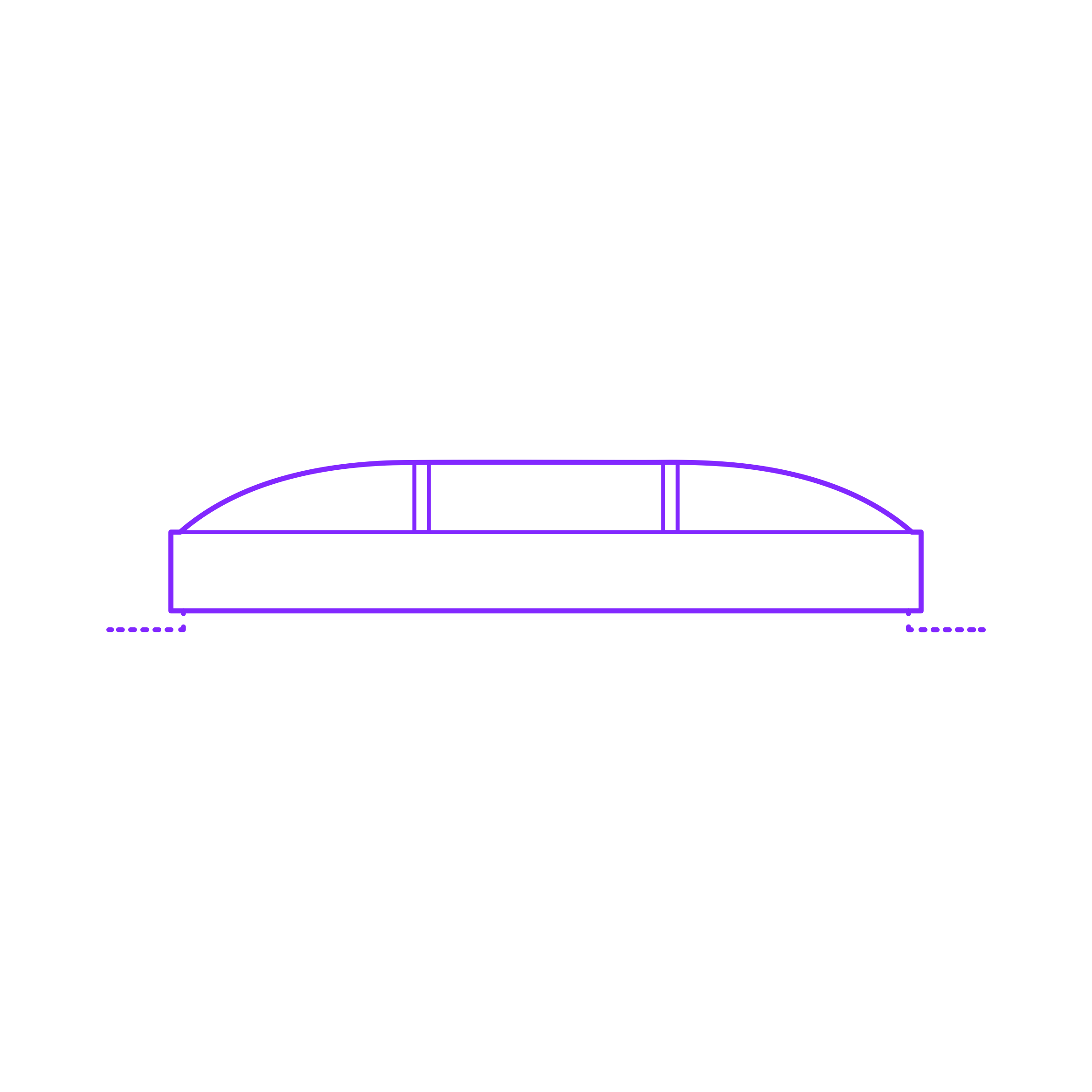 Buildings Skylights Barrel Vault Low Rise Dome End Contour Svg Vector Free Vectors